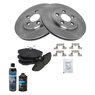 TRQ® - Rear Disc Brake Kit with Ceramic Pads