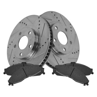 TRQ® - Performance Ceramic Front Brake Kit