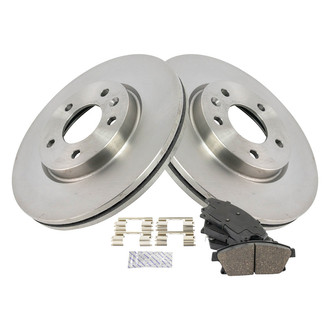 TRQ® - Front Disc Brake Kit with Ceramic Pads