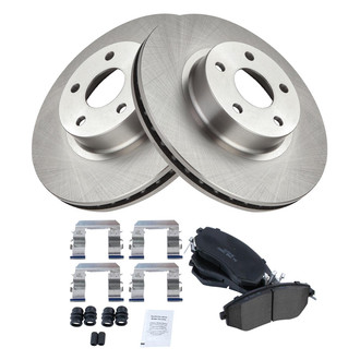 TRQ® - Front Disc Brake Kit with Ceramic Pads