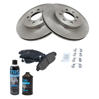 TRQ® - Front Disc Brake Kit with Ceramic Pads