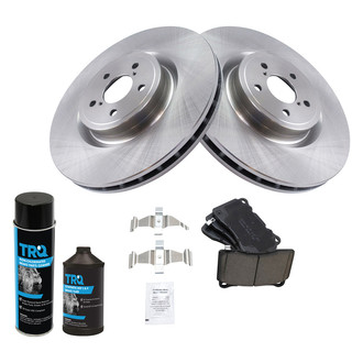 TRQ® - Front Disc Brake Kit with Ceramic Pads