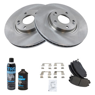 TRQ® - Front Disc Brake Kit with Ceramic Pads