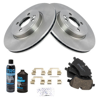 TRQ® - Front Disc Brake Kit with Ceramic Pads