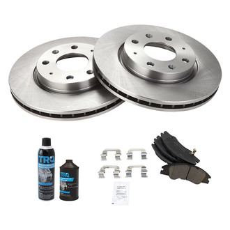 TRQ® - Front Disc Brake Kit with Ceramic Pads