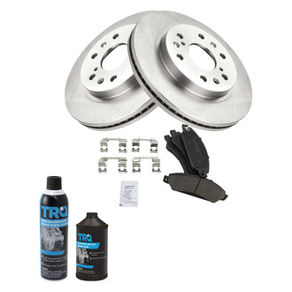 TRQ® - Front Disc Brake Kit with Ceramic Pads