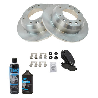 TRQ® - Rear Disc Brake Kit with Ceramic Pads