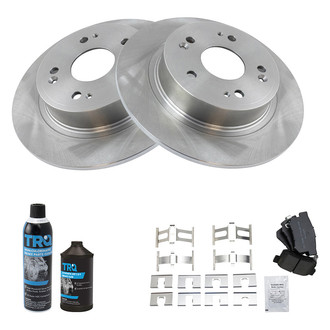TRQ® - Rear Disc Brake Kit with Ceramic Pads