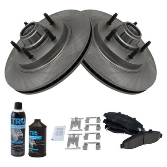 TRQ® - Front Disc Brake Kit with Ceramic Pads