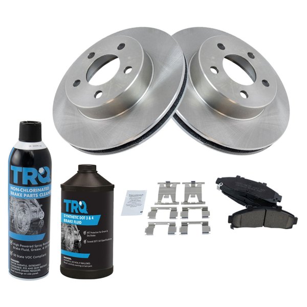 TRQ® - Front Disc Brake Kit with Ceramic Pads