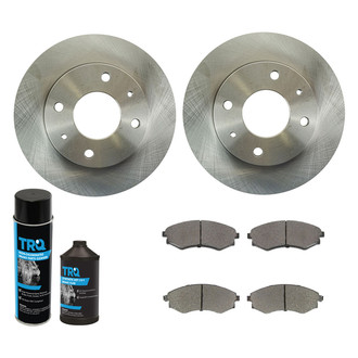 TRQ® - Front Disc Brake Kit with Ceramic Pads