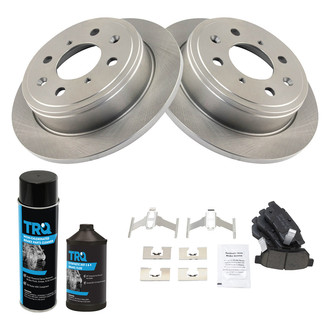 TRQ® - Rear Disc Brake Kit with Ceramic Pads