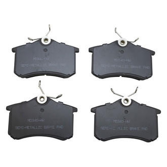 TRQ® - Rear Disc Brake Kit with Semi-Metallic Pads