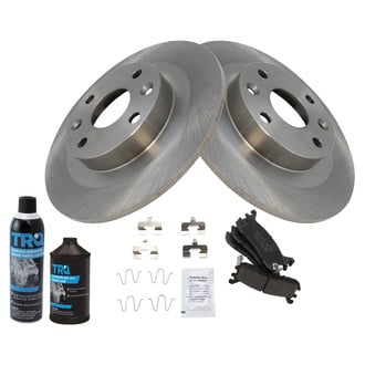 TRQ® - Rear Disc Brake Kit with Ceramic Pads