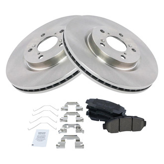 TRQ® - Front Disc Brake Kit with Ceramic Pads