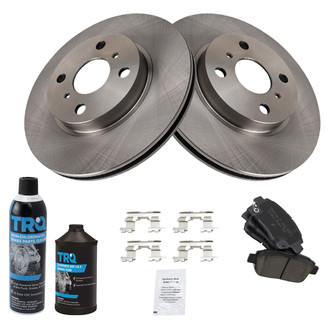 TRQ® - Front Disc Brake Kit with Ceramic Pads