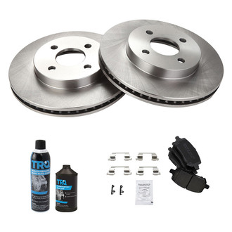 TRQ® - Front Disc Brake Kit with Ceramic Pads
