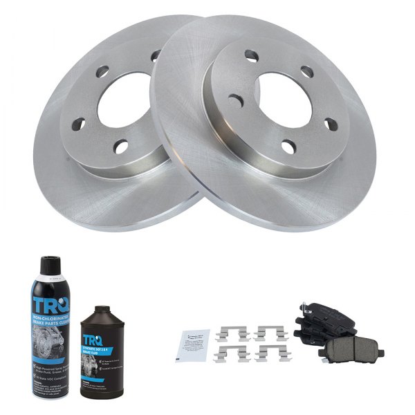 TRQ® - Rear Disc Brake Kit with Ceramic Pads