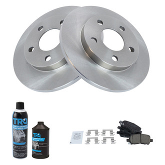 TRQ® - Rear Disc Brake Kit with Ceramic Pads