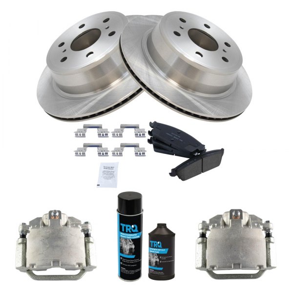 TRQ® - Disc Brake Kit with Ceramic Pads and Calipers