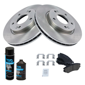 TRQ® - Front Disc Brake Kit with Ceramic Pads