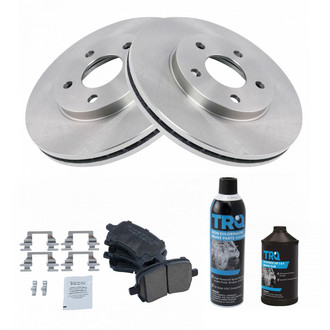 TRQ® - Front Disc Brake Kit with Ceramic Pads
