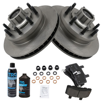 TRQ® - Front Disc Brake Kit with Ceramic Pads