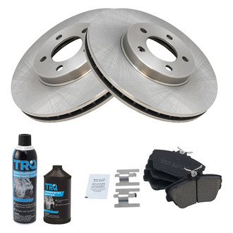 TRQ® - Front Disc Brake Kit with Ceramic Pads