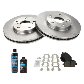 TRQ® - Front Disc Brake Kit with Ceramic Pads