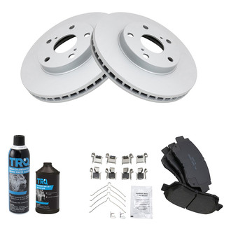 TRQ® - Front Disc Brake Kit with Ceramic Pads