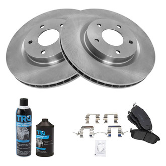 TRQ® - Front Disc Brake Kit with Ceramic Pads