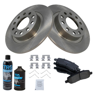 TRQ® - Rear Disc Brake Kit with Ceramic Pads
