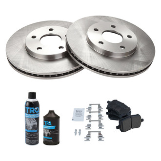 TRQ® - Front Disc Brake Kit with Ceramic Pads