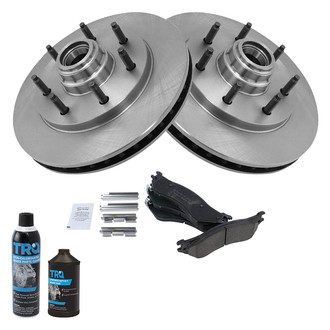 TRQ® - Front Disc Brake Kit with Ceramic Pads