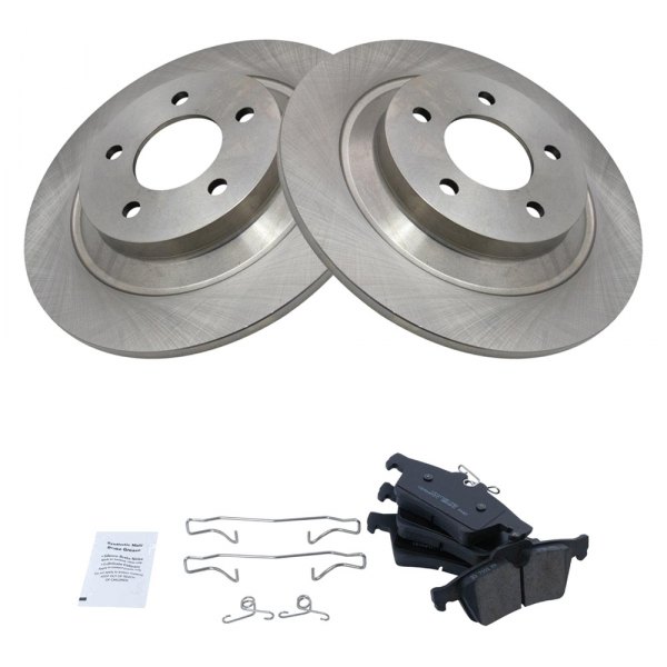 TRQ® - Rear Disc Brake Kit with Ceramic Pads