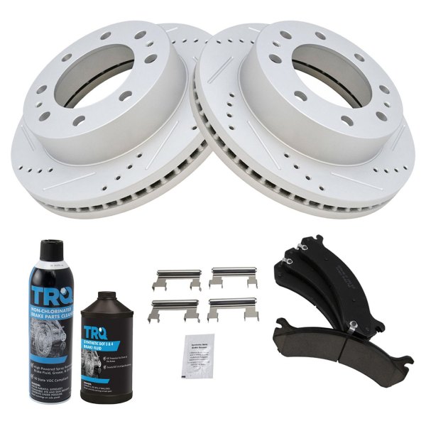 TRQ® - Performance Ceramic Front Brake Kit