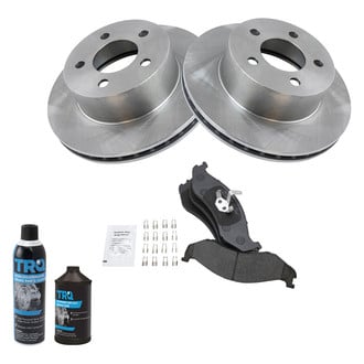 TRQ® - Disc Brake Kit with Semi-Metallic Pads