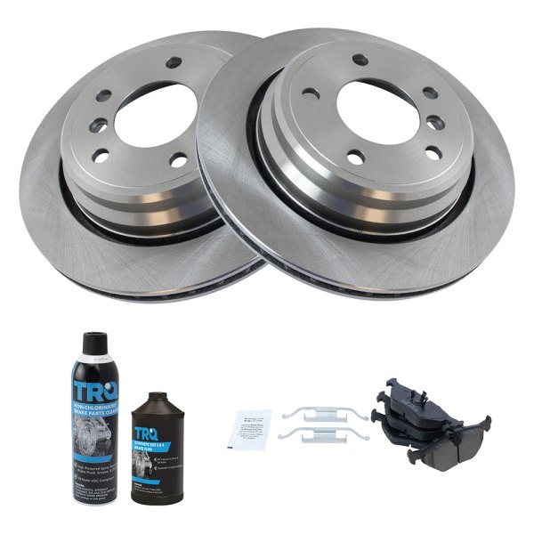 TRQ® - Rear Disc Brake Kit with Ceramic Pads