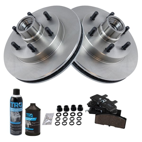 TRQ® - Front Disc Brake Kit with Ceramic Pads