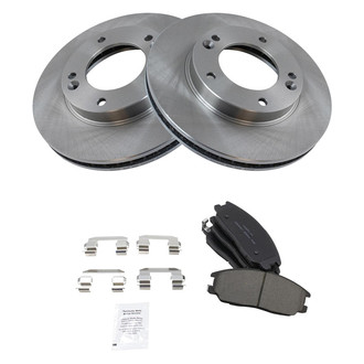 TRQ® - Front Disc Brake Kit with Ceramic Pads
