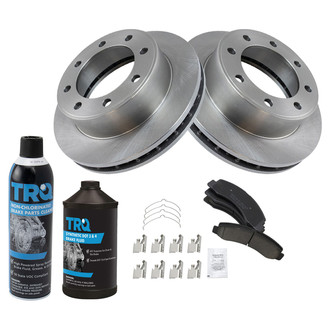 TRQ® - Front Disc Brake Kit with Ceramic Pads