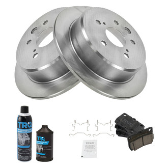 TRQ® - Rear Disc Brake Kit with Ceramic Pads