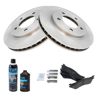 TRQ® - Front Disc Brake Kit with Ceramic Pads