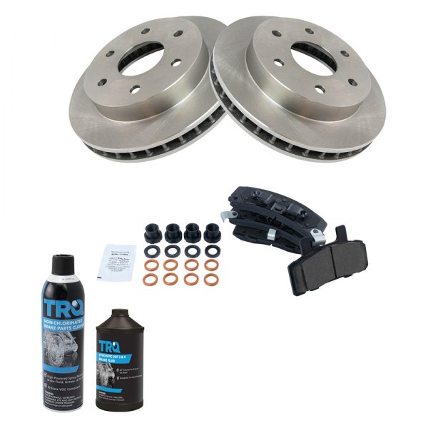 TRQ® - Front Disc Brake Kit with Ceramic Pads