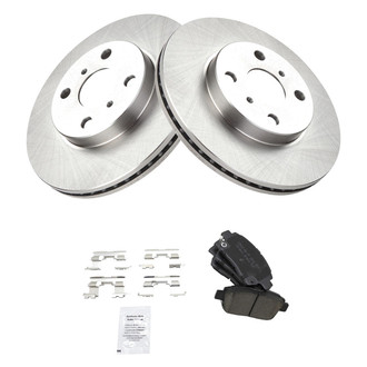 TRQ® - Front Disc Brake Kit with Ceramic Pads