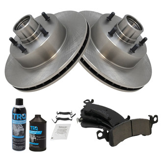 TRQ® - Front Disc Brake Kit with Ceramic Pads