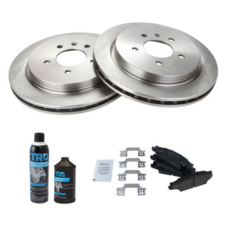 TRQ® - Rear Disc Brake Kit with Ceramic Pads