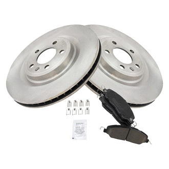 TRQ® - Front Disc Brake Kit with Ceramic Pads