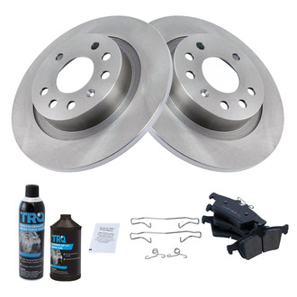 TRQ® - Rear Disc Brake Kit with Ceramic Pads