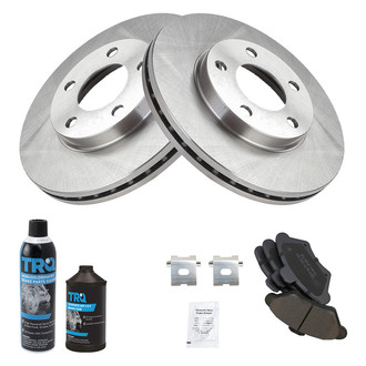 TRQ® - Front Disc Brake Kit with Ceramic Pads
